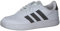 adidas Damen Breaknet 2.0 Shoes Schuhe, Cloud White/core Black/Silver met, 44 EU