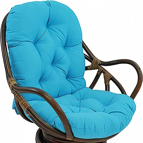 JIcloun Auflage/Polster für Schaukelstuhl, Gartenstuhl Ersatzpolster Schaukelstuhl/Drehsessel, Sanft, Thick, Wasserdicht und UV-Beständig Kissen Verdickte Stuhlauflage,A3