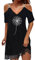 WVONIF Robe D'été Femme Grande Taille Robe Boho Femme De Coton Et Lin Lâche Officiel Robe Ete Femme Mi-Longue Coton Robe Pas Cher 2024 Décontractée Rétro Hauts Cool Mode Robe de Mariée Grande Taille