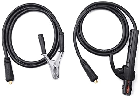 Professional Earth CLAMP Cable Welding Ground- Grip Lead MIG TIG Quick Connect Quality Material Made 2 Meters /6.6FT Welder Ground Cable and Clamp