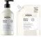 L'Oréal Professionnel Paris Kit Shampoo + Ricarica Ristrutturante per Tutti i Tipi di Capelli Danneggiati, Rischio di Rottura Ridotto, Colore Protetto, Senza Solfati, Metal Detox, 500ml + 500ml