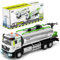 vamei Alliage Camion Jouet, Camion à ordures Jouet avec Son & Lumière Pulvérisation d'eau, 1:40 Camion Transporteur Voiture Camion Cadeau pour Les Enfants Garçons Filles 3 4 5 6 Ans