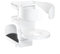 Adjustable Under Desk Clamp, 2 In 1 Desk Cup Holder, Rotatable Headset Holder, For Headphone Drink Storage, For Home Offices Rooms(White)