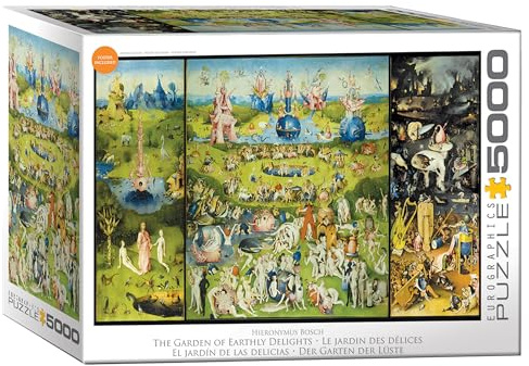 The Garden of Earthly Delights 5000 by Hieronimous Bosch