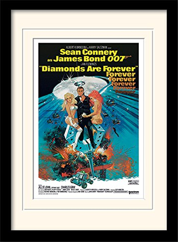 Pyramid Posters James Bond 'Diamanten sind für Immer 2' Memorabilia,30 x 40 cm