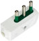 VIMAR Ri. 00207b S17 2P weiß Elektrischer – Stecker (250 V, 16 A)