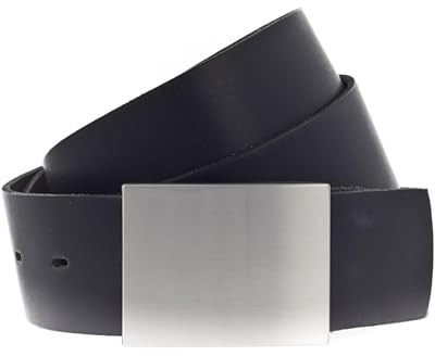 Vanzetti V4061 Schwarz Damen & Herren Ledergürtel