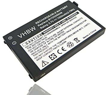 vhbw Akku Ersatz für Philips BYD001743, BYD002518, BYD005975, BYD006649 für Babyphone Babytalker (1000mAh, 3,7V, Li-Ion)
