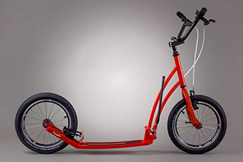 Unbekannt Mibo Mastr Tretroller Scooter Cityroller (rot)