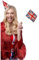 Union Jack Vintage Style Print Handheld Flags, 10pk
