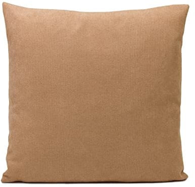Gözze - Gefülltes Kissen mit Reißverschluss, Darco, 45 x 45 cm - Caramel