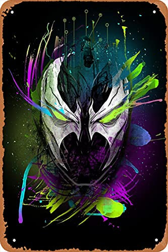 Blechschild – Spawn In The Disco Blechposter, 30,5 x 20,3 cm