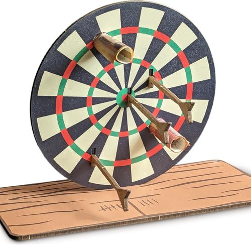 Dartscheibe - Dart 3D-Holzkarte | Geldgeschenke, Gutschein Dartspieler, Dartpfeile, Dartpfeil, Dart Geschenk, Dartscheiben-Design, Ally Pally, 180, Bullseye