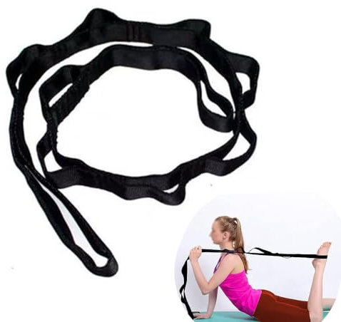 Armastuse Yoga Stretching Band,200 Cm Cinghia Di Prolunga Per Amaca Yoga, Corda De Arrampicata Sling Regolabile, Extension Straps Per Stretching, Pilates, Fitness