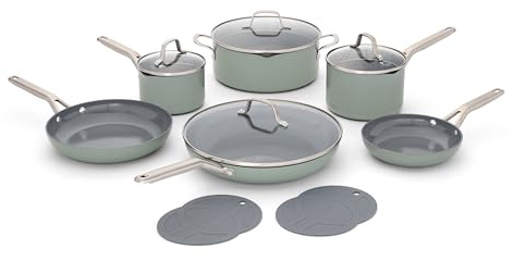 Calphalon® Ceramic Nonstick 12-pc. Cookware Set