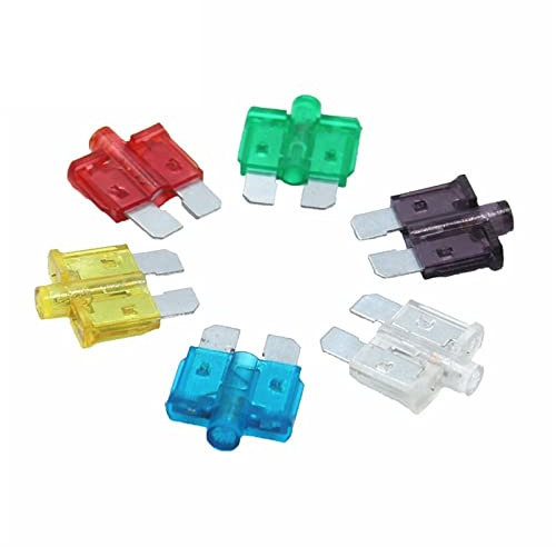 1000PCS 5A 10A 15-40A Medium Size Auto Fuse Inserts Car Insurance Tablets Standard with lamp with Box(7.5A)