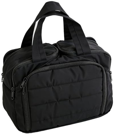 Grande trousse de toilette pour femme avec plusieurs compartiments, sac de maquillage portable avec poignée, trousse de toilette étanche pour les voyages