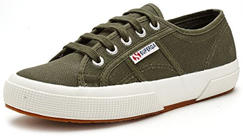 Superga 2750 Cotu Classic, Unisex-Erwachsene Sneaker, Grün (Sherwood Green), 47 EU (12 UK)