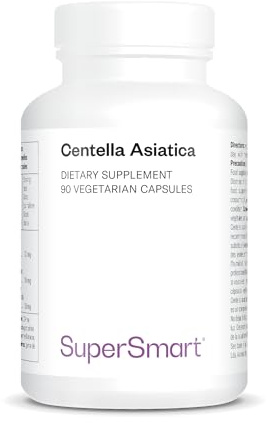 Centella Asiatica - Tigergras - Unterstützt das geistige Wohlbefinden und baut Stress ab - Trägt zu einem gut funktionierenden Immunsystem bei - Vegan - Glutenfrei - Supersmart