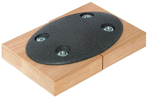 Gedotec Möbelverbinder Metall Tischplatten-Verbinder einteilig SET zum Anschrauben - CONNECT | Arbeitsplatten-Verbinder dunkelgrau | 1 Stück - Tisch-Verbinder für Esstische - Schreibtisch & Büro uvm.
