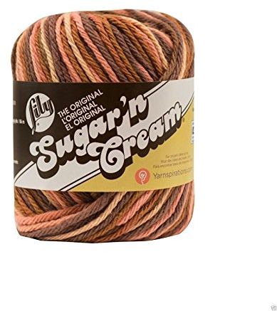 Lily Sugar 'n Cream Ombre Knitting Wool Yarn 56.7g - 2017 Desert Rising Prints