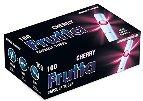 FRUTTA Click Hülsen Cherry Filterhülsen mit Aromakapsel 20 Boxen (2000 Hülsen)