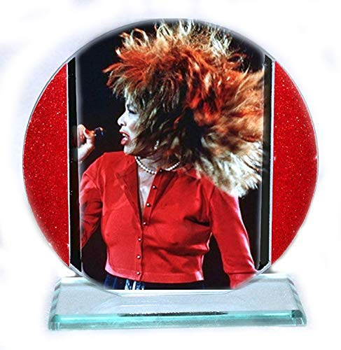 Tina Turner, The Best, Cut Glass Round Plaque, Limited Edition #1
