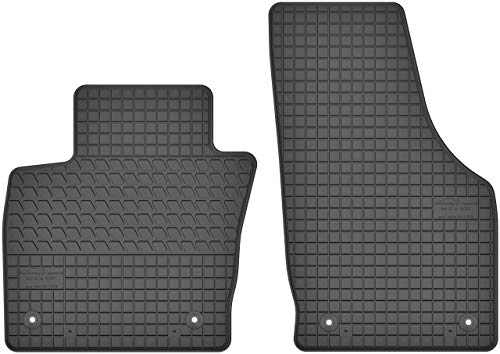 Gummimatten Vorne Gummi Fußmatten Satz für Audi Q3 (ab 2011) - 2-teilig - Passgenau