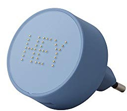 Design Letters MyCharger Ladegerät EU, Hey (Blau) - Euro Typ C, 2,4 A (12 W), Hergestellt in modischen Farben, Schnellladung und sicher, CE-Zertifiziert, RoHS-Zertifiziert, Kurzschlussschutz
