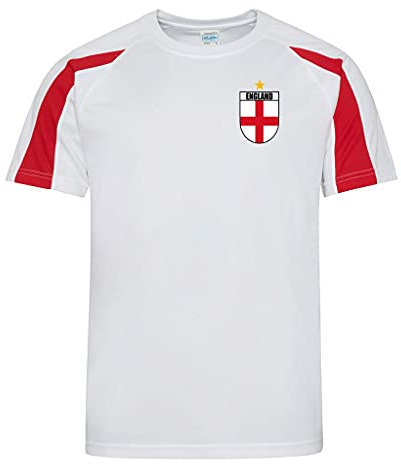 England Supporters Printed Tshirt Unisex Great for Supporting England During Football Cricket Rugby Great for Any Birthday Present Secret Santa Present (medium)