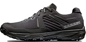 Mammut Ultimate III Low GTX Men | Wanderschuhe für Herren, Outdoor Schuhe, Wasserdichte Sportschuhe, Gore-Tex Trekkingschuhe, Atmungsaktive Freizeitschuhe, Bergschuhe | Black, 7