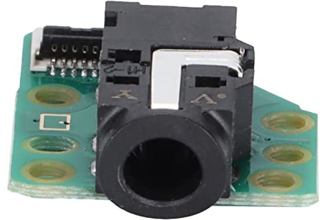 Prise Audio 3,5 MM pour Remplacement de Commutateur Prise Jack Audio pour Casque pour Switch Console LITE HDH‑001 HDH‑HPMJ (modèle QM2107105)