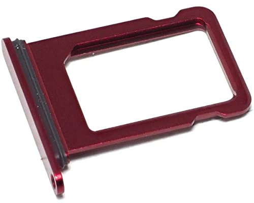 Simkartenhalter (Nano-SIM) passend für iPhone 13 Mini (A2628), Originalersatz, Rot