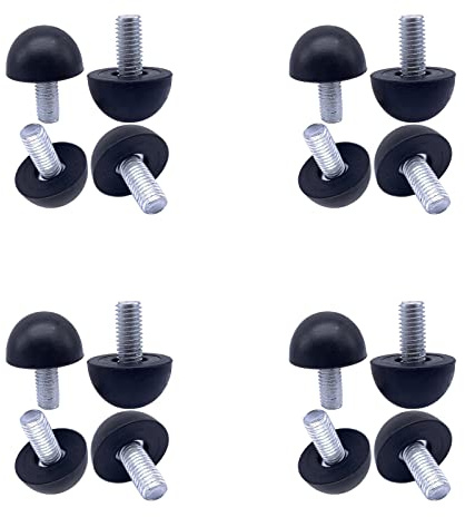M8 Rounded Level Foot，Adjustable Screw Used to Replace Original feet on Patio Furniture