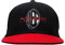 AC Milan 024564 ftbLEGACY FB Cap Hat Unisex Black-Tango Red Taglia unica