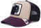 Goorin Bros. Trucker Cap MV Panther Purple Beige Lila Schwarz, Size:OneSize