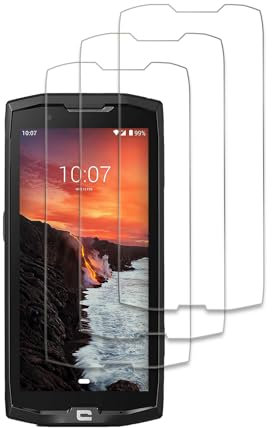 [3 Pièces] Verre Trempé pour Crosscall CORE X4 Protection écran, Ultra Résistant Film Protection écran, Ultra HD, 9H Dureté, Sans Bulles, Anti-Rayures, Facile à Installer