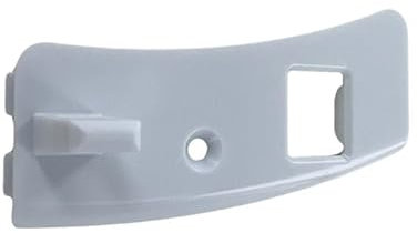 sparefixd Door Catch Lock White Cover Plastic to Fit Indesit Tumble Dryer