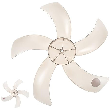 SEWOART Ventilatore Di Ricambio Per Ventilatore Elettrico Da 13 78 Pollici Con Supporto in Plastica A 5 Ante