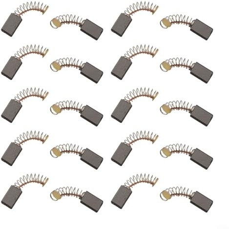 Zuverlässige Kohlebürsten für elektrische Bohrmaschinen, verbesserte Motoreffizienz, 20 Stück