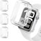 ivoler 3 Piezas Funda para Apple Watch 46mm Series 10, Cubierta Completa Protector de Pantalla Carcasa Protectora Anti-Rasguños Transparente Suave TPU Silicona Caso Anti-Arañazos Case Cover