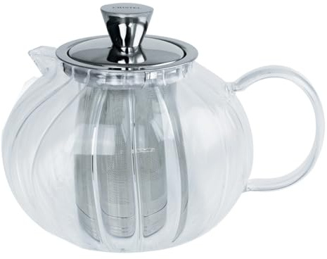 Cristel - Théière Gyokuro en Verre Boroscilicate filtre inox dévissable 800 ml - CRISTEL