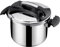 Autocuiseur en acier inoxydable, 8 litres, 24 cm de diamètre, compatible induction, poignées en plastique