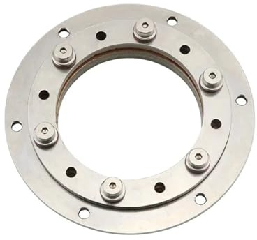 Circular Flange 360° Rotating Stainless Steel Hinge 1Pcs(7.0N.m-hole-50mm)