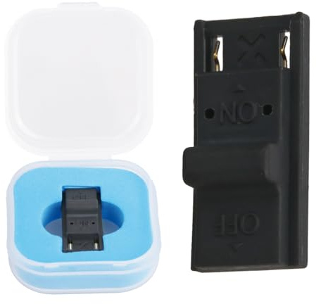 Gosknor 2stk RCM Jig Clip, Kunststoff Switch RCM Loader Jig Kurzschlusswerkzeug Recovery Zubehör Kompatibel mit Switch Console Speicherkartenadapter