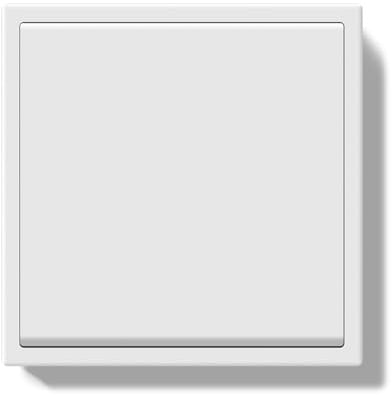 Lichtschalter Unterputz, Wechselschalter 1/2-fach Einzel-Wandschalter, Doppel-Lichtschalter, Dreifach-Großtastenschalter, 1-Wege-Kunststoffrahmen, 10 A(1Gang White)