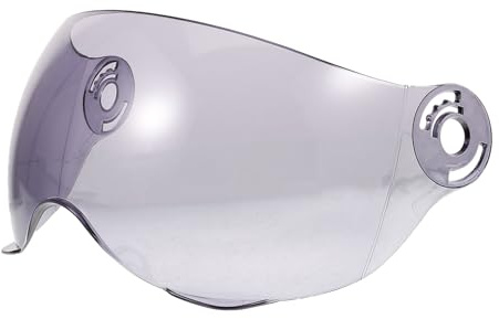 NESTINGHO Visiera per Casco da Moto Anti-uv in Materiale Resistente, Lente di Ricambio Ampio Angolo Vista, Sostituzione Compatibile per Caschi Uso Esterno e Protezione dal Vento