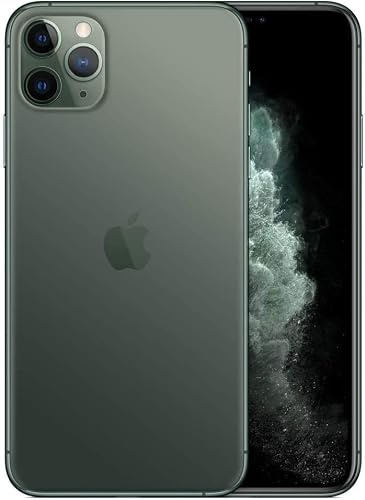 ABUSVEX Original Back Glass Replacement for iPhone 11 Pro Max 6.5 Inch All Carriers with Pre-Installed Adhesive and Repair Tool (Green, iPhone 11 Pro Max)