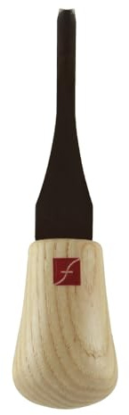 Flexcut #8 Palm Sweep, High Carbon Steel, Solid Ash Handle, 1/4 Inch (FR428)