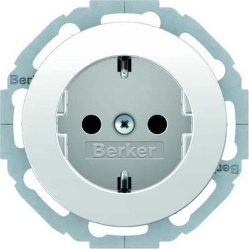 Berker Steckdose SCHUKO Serie R.Classic polarw 47452089